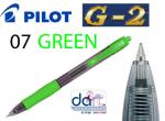 PILOT G2-07 RETRACT GREEN