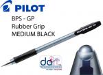 PILOT BPSGP RUBBER GRIP BLACK MEDIUM