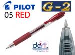 PILOT G2-05 RETRACT RED