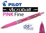 PILOT ACROBALL BALLPEN PINK FINE 0.7MM