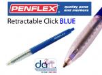 PENFLEX RETRACTABLE CLICK BLUE