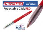 PENFLEX RETRACTABLE CLICK RED