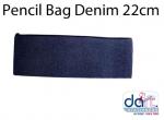 PENCIL BAG DENIM 22CM