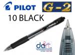 PILOT G2-10 RETRACT BLACK