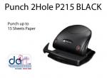 PUNCH 2-HOLE  REXEL P215 BLACK