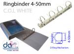 RINGBINDER C.O.L 4-50MM  WHITE