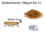 RUBBERBANDS 100gsm NO 12