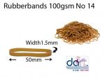 RUBBERBANDS 100gsm NO 14