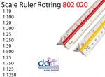 SCALE RULER ROTRING 802020 CIVIL/BUILDERS