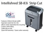 SHREDDER FELLOWES INTELLISHRED SB-83I STRIP CUT