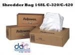 SHREDDER BAG FELLOWES C-320/C-420  148L 50PK