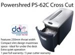 SHREDDER FELLOWES PS-62C