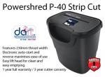 SHREDDER FELLOWES P-40 STRIP CUT