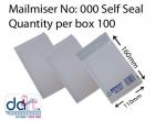 MAILMISER NO:000 SELF SEAL BX100