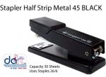 STAPLER H/S METAL 45 BLACK