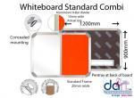 COMBI WHITEBOARD/INFO BOARD 1200X900